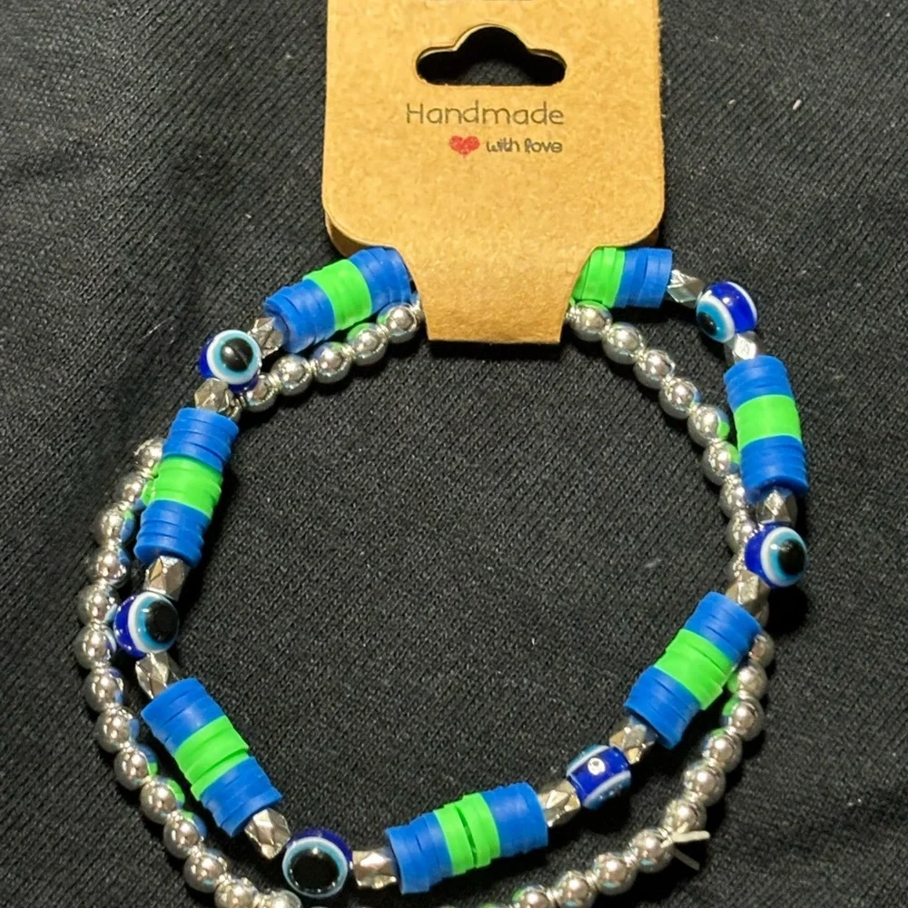 🐠 Evil eye stretchy bracelet